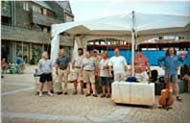 In the Performance Square, Falmouth 2006. Our thanks to Jane for the photo